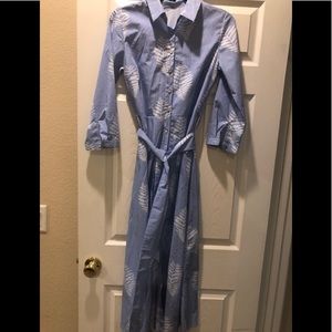Blue/white dress shirt/dress